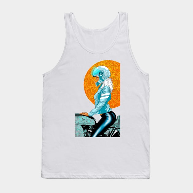 Rider Girl Tank Top by maxgunner44